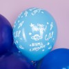 Воздушный шар (12''/30 см) Космос, Вперед к Звездам, Ассорти, пастель